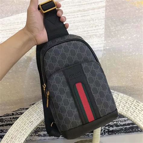 gucci sling bag men's|cheapest gucci men's bag.